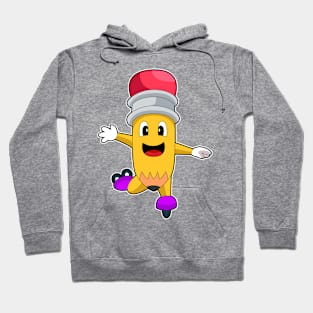 Pencil Inline skating Roller skates Hoodie